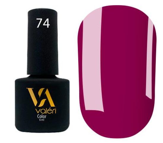  Зображення Гель-лак Vaлерi №074, 6ml 