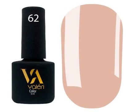  Зображення Гель лак Valeri №062, 6ml 