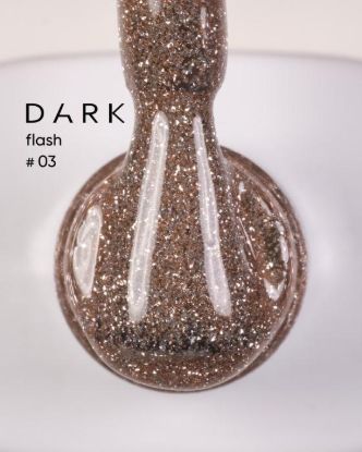  Зображення Dark Gel Polish Flash 03, 10ml 