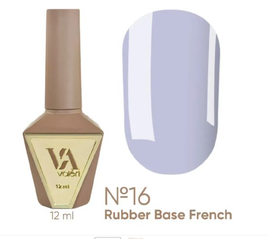  Зображення Valeri Rubber Base French, 12ml №016 