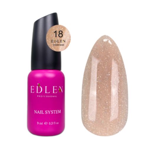  Зображення Edlen Cover base 9ml №18 