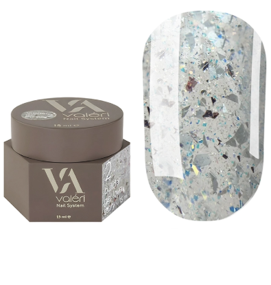  Зображення Valeri NEW Builder Gel Love Story 15 ml. №02 