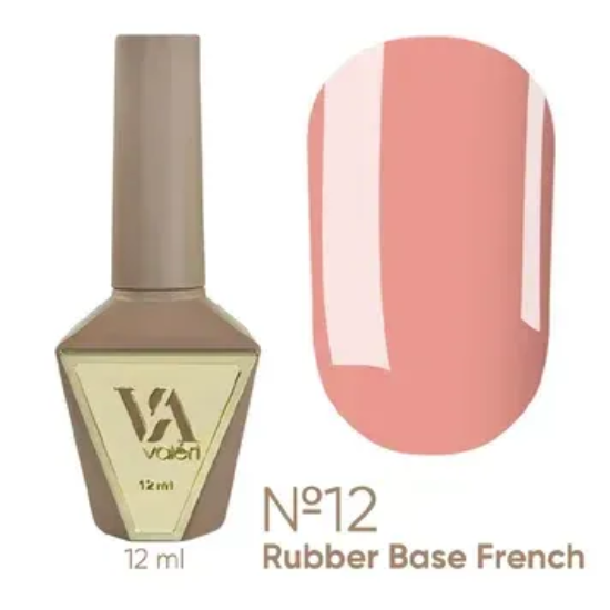 Зображення Valeri Rubber Base French, 6ml №012 