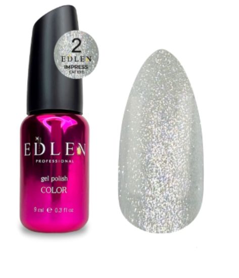  Зображення Edlen Гель лак Impress Cat Eye 9ml №2 