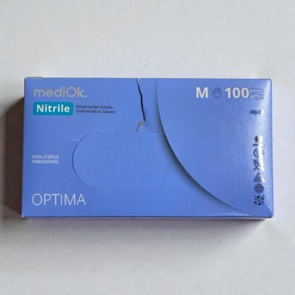  Зображення Рукавички MediOK Optima M (пошкоджена упаковка) 