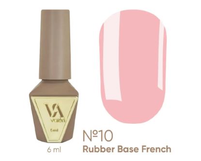  Зображення Valeri Rubber Base French, 6ml №010 