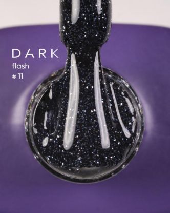  Зображення Dark Gel Polish Flash 11, 10ml 