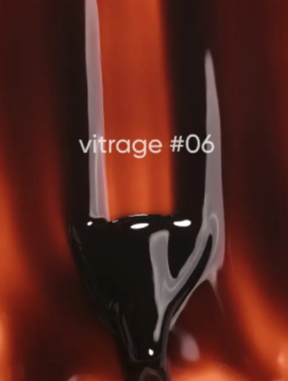  Зображення Dark Gel Polish Vitrage 06, 6ml 