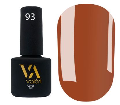  Зображення Гель лак Valeri №093, 6ml 