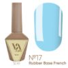  Зображення Valeri Rubber Base French, 12ml №017 