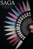  Зображення Гель-лак SAGA Fiery gel №01 