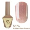  Зображення Valeri Rubber Base French, 12ml №024 