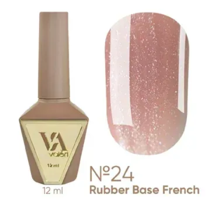  Зображення Valeri Rubber Base French, 12ml №024 