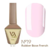 Зображення Valeri Rubber Base French, 12ml №019 