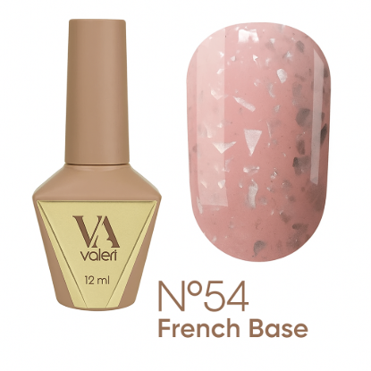  Зображення Valeri Rubber Base French, 6ml №054 