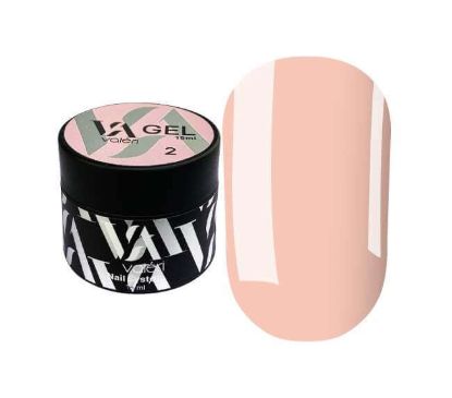  Зображення Valeri Builder Gel 15ml №02 Nude 