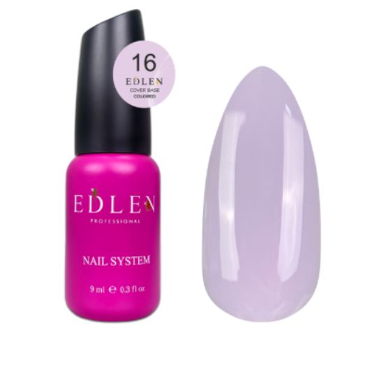  Зображення Edlen Cover base Colored 9ml №16 