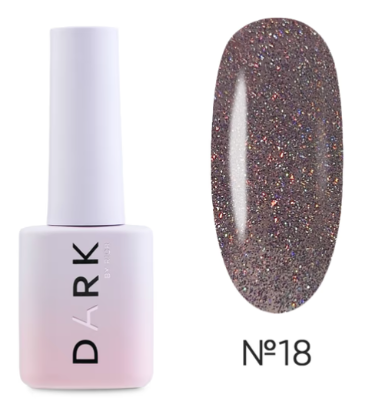  Зображення Dark Gel Polish Flash 18, 10ml 