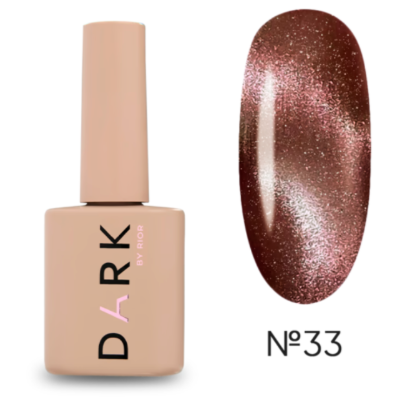  Зображення Гель лак Dark Cat Eye 33, 6ml 