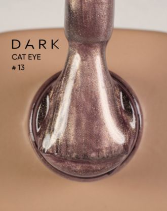  Зображення Dark Gel polish Cat Eye 13, 6ml 