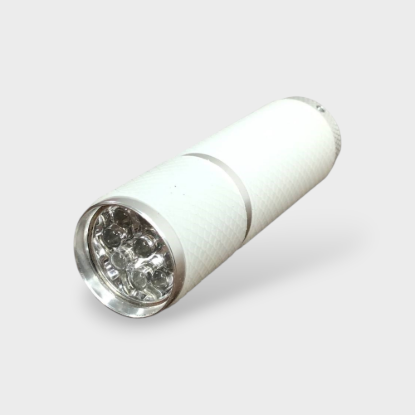  Зображення Ультрафиолетовый фонарик для ногтей 9 led Белый 