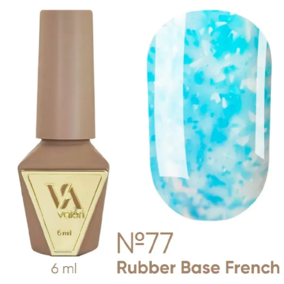  Зображення Valeri Rubber Base French, 6ml №077 