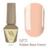  Зображення Valeri Rubber Base French, 6ml №011 