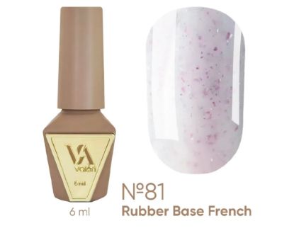  Зображення Valeri Rubber Base French, 6ml №081 