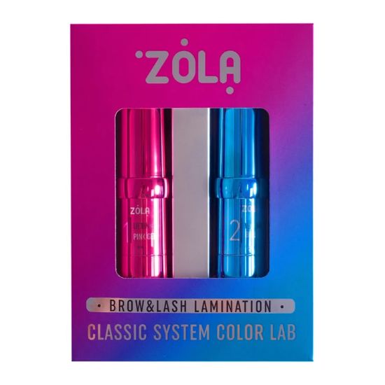  Зображення Zola Color Lab Набір для ламінування Brow&Lash Lamination Classic System 