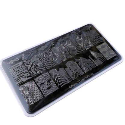  Зображення Стемпінг пластина XNAIL Stamping №63 