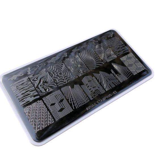  Зображення Стемпінг пластина XNAIL Stamping №63 