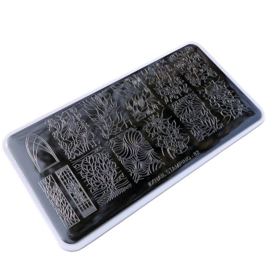  Зображення Стемпінг пластина XNAIL Stamping №82 