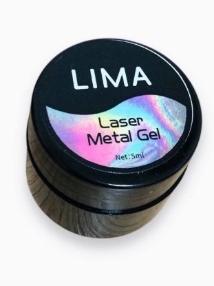  Зображення Гель краска -LIMA-ГОЛОГРАФИК (Metal laser gel) 5ml 