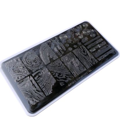  Зображення Стемпінг пластина XNAIL Stamping №89 