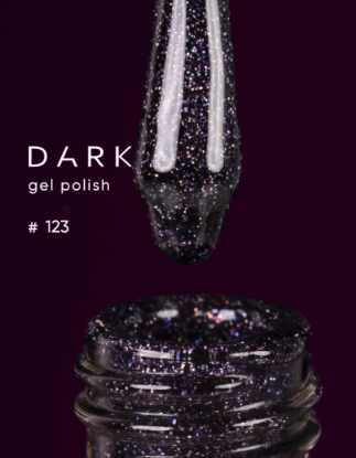  Зображення Гель лак Dark 123, 6ml 