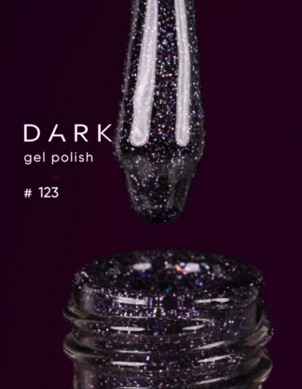  Зображення Гель лак Dark 123, 6ml 