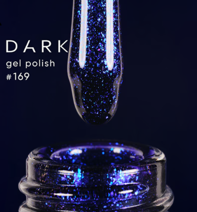  Зображення Гель лак Dark 169, 6ml 