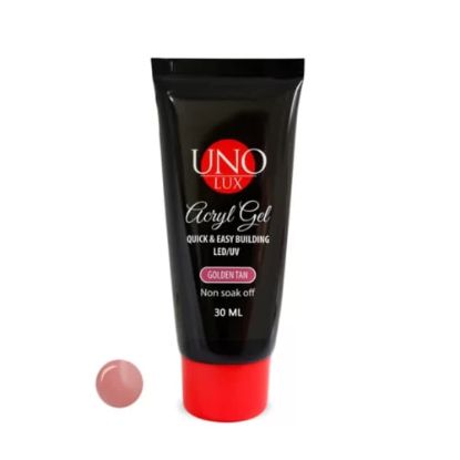  Зображення Акрил-гель UNO Golden Tan 30 ml 