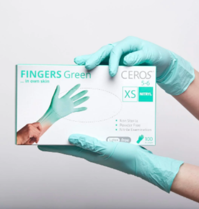  Зображення Перчатки Ceros Green 3.4г XS 