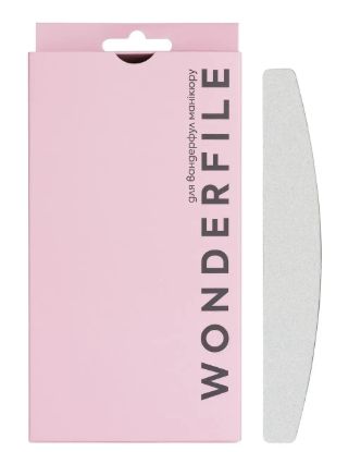  Зображення Абразиви для пилки на піні півмісяць Wonderfile 162*24 240гр (50)шт 