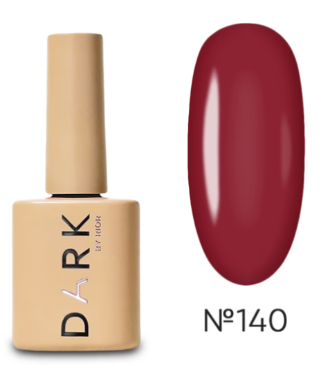  Зображення Гель лак 10ml Dark 140 
