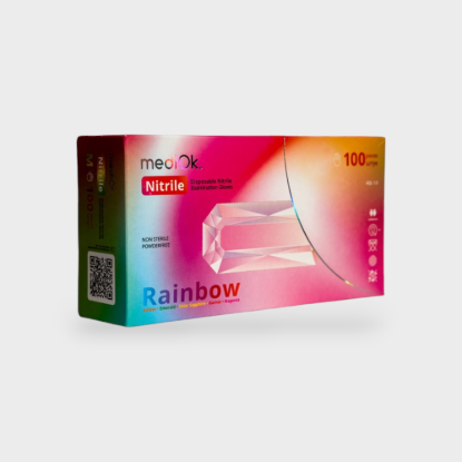  Зображення Перчатки MediOK RAINBOW M 