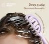  Зображення Масажна силіконова гребінець, Zigzag 