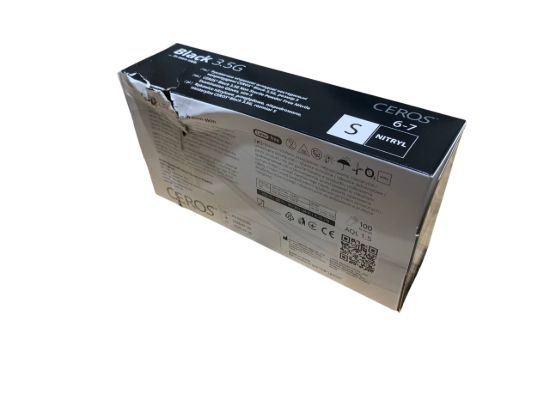  Зображення Рукавички Ceros Black 3.5г S (пошкоджена упаковка) 