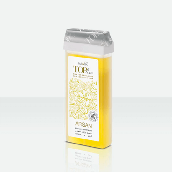  Зображення Віск для депіляції у касеті Italwax Top Line, Аргана 