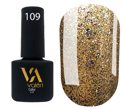  Зображення Гель лак Valeri №109, 6ml 