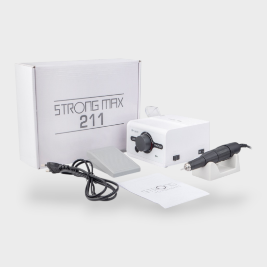  Зображення Фрезер STRONG 211 MAX (65w/35000об) ручка 102L (гарантия 12 месяцев) 