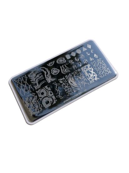  Зображення Стемпінг пластина XNAIL Stamping №50 