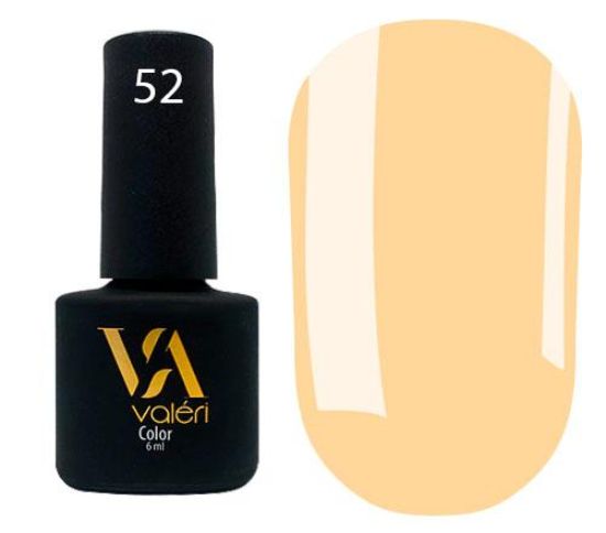  Зображення Гель лак Valeri №052, 6ml 