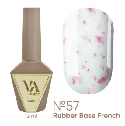  Зображення Valeri Rubber Base French, 12ml №057 